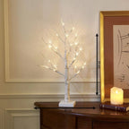 Elegant Birch Design Lighted Tree Decoration – USB Powered