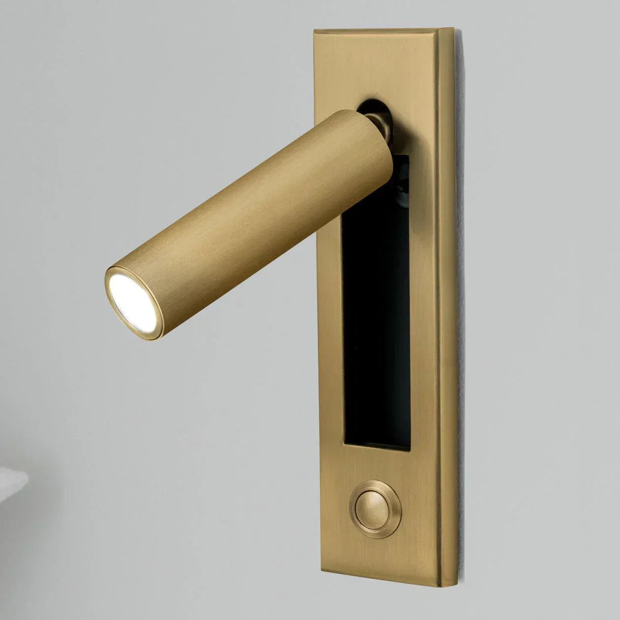 Contemporary Wall Lamp for Bedside with Adjustable Features