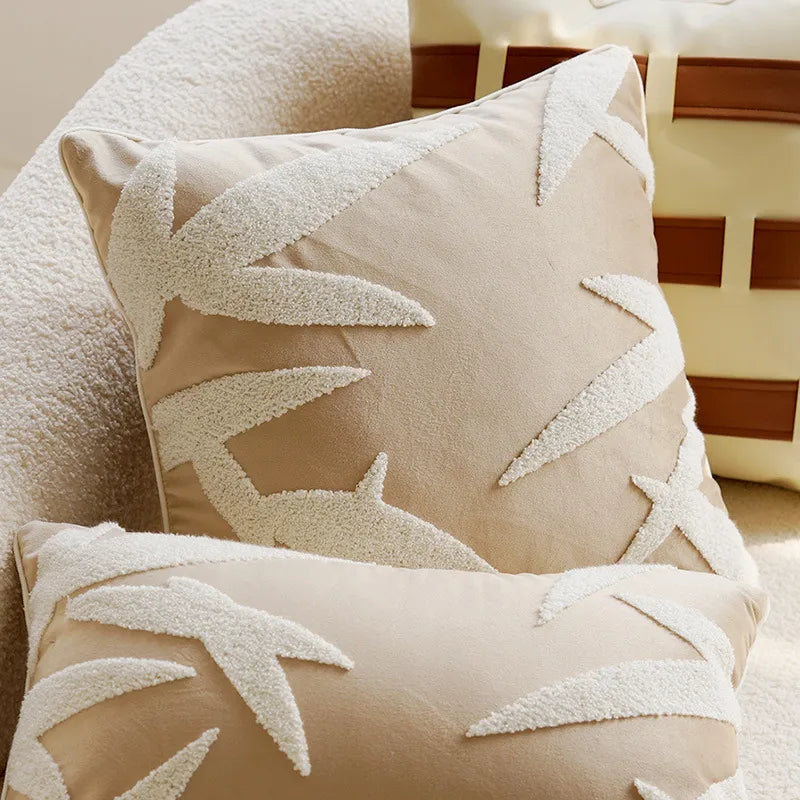 Animal Print and Abstract Pattern Pillow Cover – 17.72 x 17.72 Inch