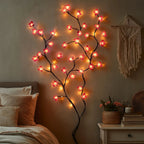 LED Wall Lamp with Cherry Blossom Design