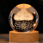 Starlight Glass Sphere Lamp for Cozy Spaces