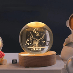 Starlight Glass Sphere Lamp for Cozy Spaces
