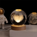 Starlight Glass Sphere Lamp for Cozy Spaces