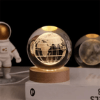 Starlight Glass Sphere Lamp for Cozy Spaces