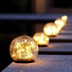 Magical Solar Glass Orb Light for Enchanting Ambiance