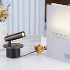 Cylindrical Head Metal Wall Lamp for Reading - Adjustable Design
