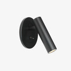 Cylindrical Head Metal Wall Lamp for Reading - Adjustable Design