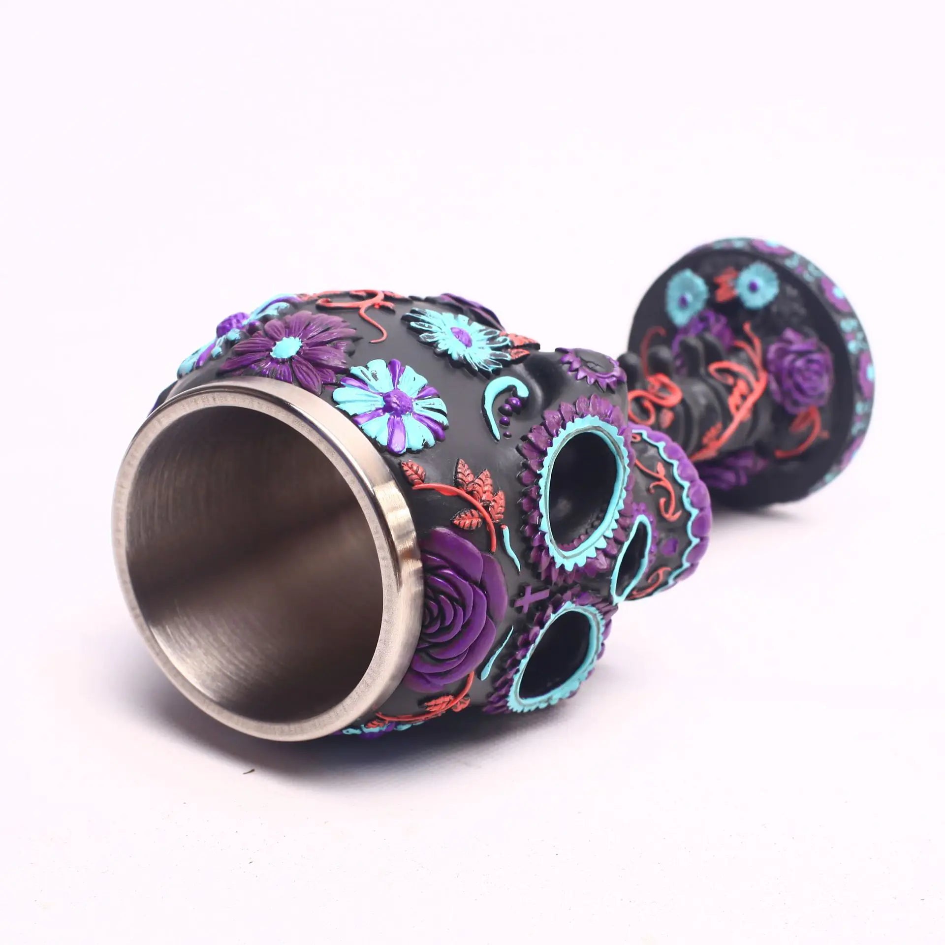 Gothic Skull Stainless Steel Wine Goblet