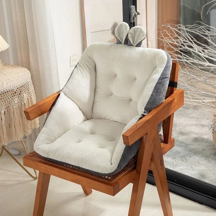 Supportive Memory Foam Seat Cushion – Elegant Velvet Style