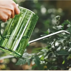 Stylish Stainless Steel Watering Can with Precision Spout