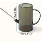 Stylish Stainless Steel Watering Can with Precision Spout