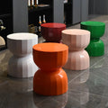 Scandinavian Minimalist Accent Table with Hourglass Shape