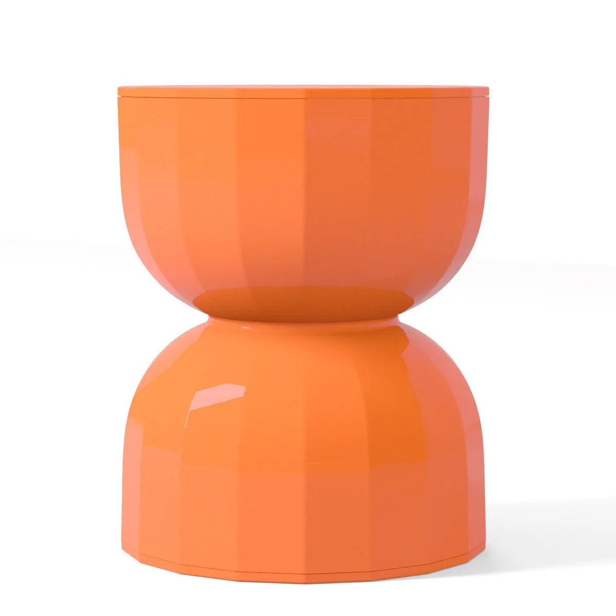 Scandinavian Minimalist Accent Table with Hourglass Shape