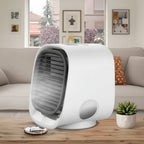 Electric Fan with Evaporative Cooling Function