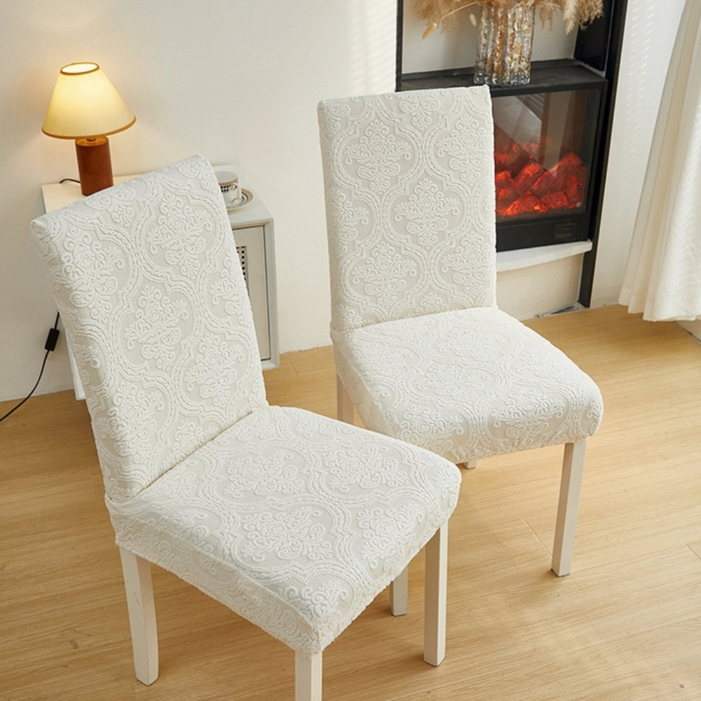 Elegant Jacquard Chair Cover for Stylish Home Decor