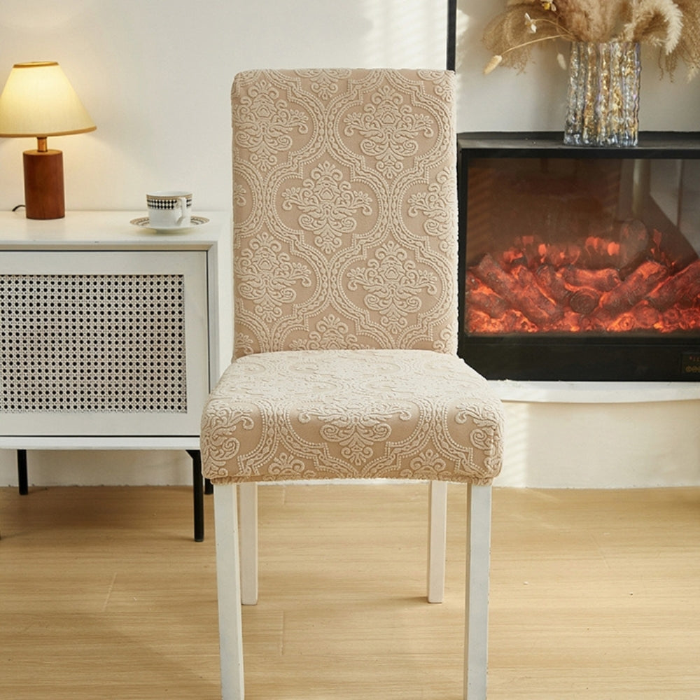 Elegant Jacquard Chair Cover for Stylish Home Decor