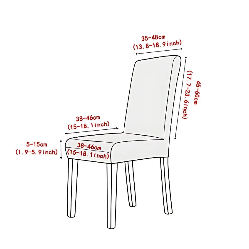 Elegant Jacquard Chair Cover for Stylish Home Decor