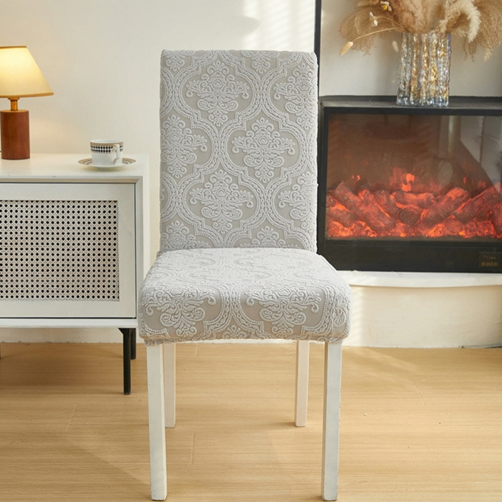 Elegant Jacquard Chair Cover for Stylish Home Decor
