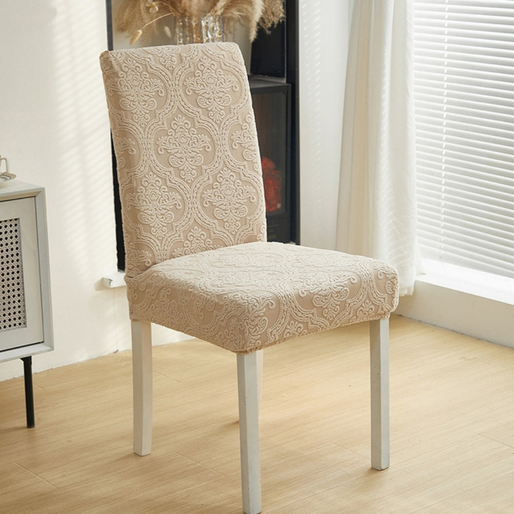 Elegant Jacquard Chair Cover for Stylish Home Decor