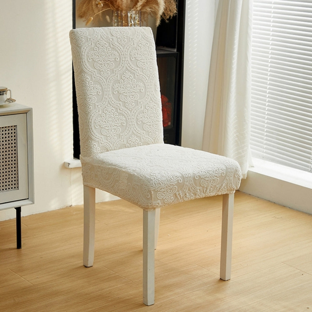 Elegant Jacquard Chair Cover for Stylish Home Decor