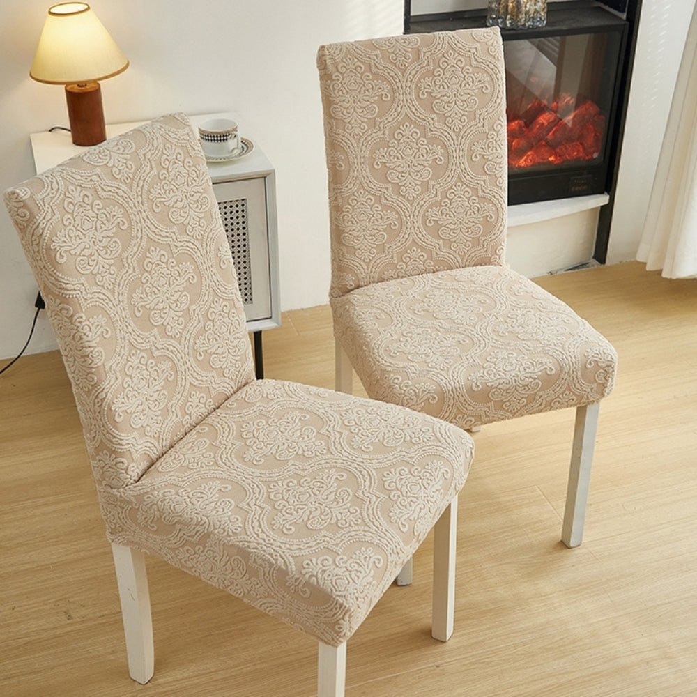 Elegant Jacquard Chair Cover for Stylish Home Decor