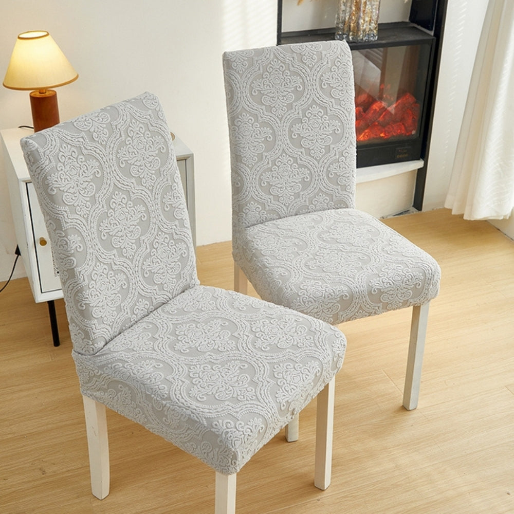 Elegant Jacquard Chair Cover for Stylish Home Decor