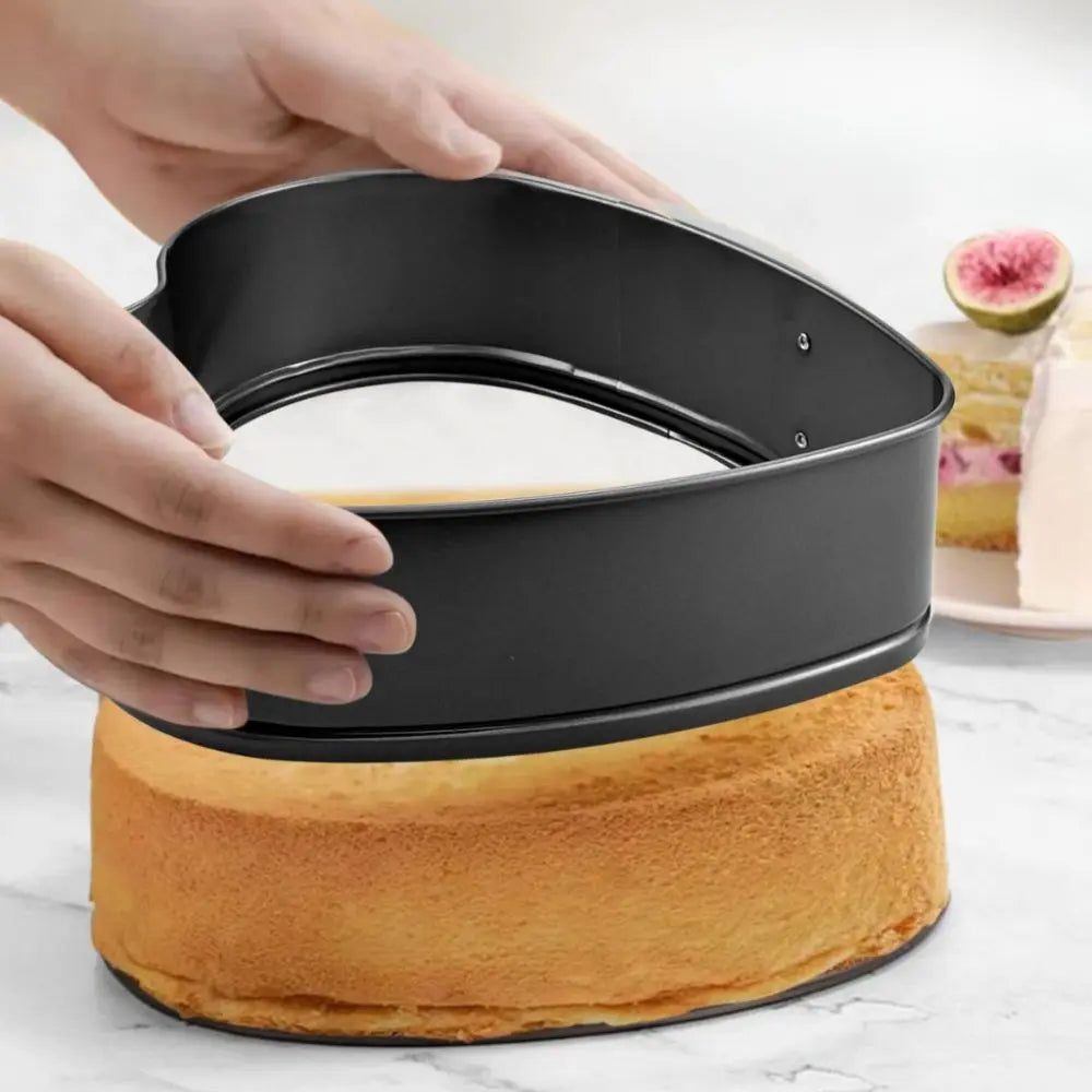 Charming Heart-Shaped Nonstick Baking Pan