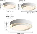 Contemporary Round LED Ceiling Lamp | Sleek Minimalist Style
