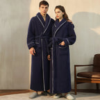 Long Sleeve Warm Lounge Robe for Winter