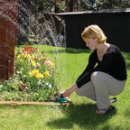 360-Degree Sprinkler with Multiple Nozzles for Complete Garden Irrigation