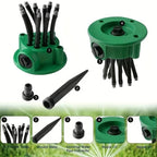 360-Degree Sprinkler with Multiple Nozzles for Complete Garden Irrigation