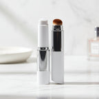 Hydrating Cream Makeup Stick with Color Changing Formula and Soft Brush