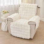 Pet-Friendly Microfiber Recliner Cover in Luxurious Faux Fabric