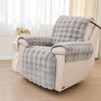 Pet-Friendly Microfiber Recliner Cover in Luxurious Faux Fabric