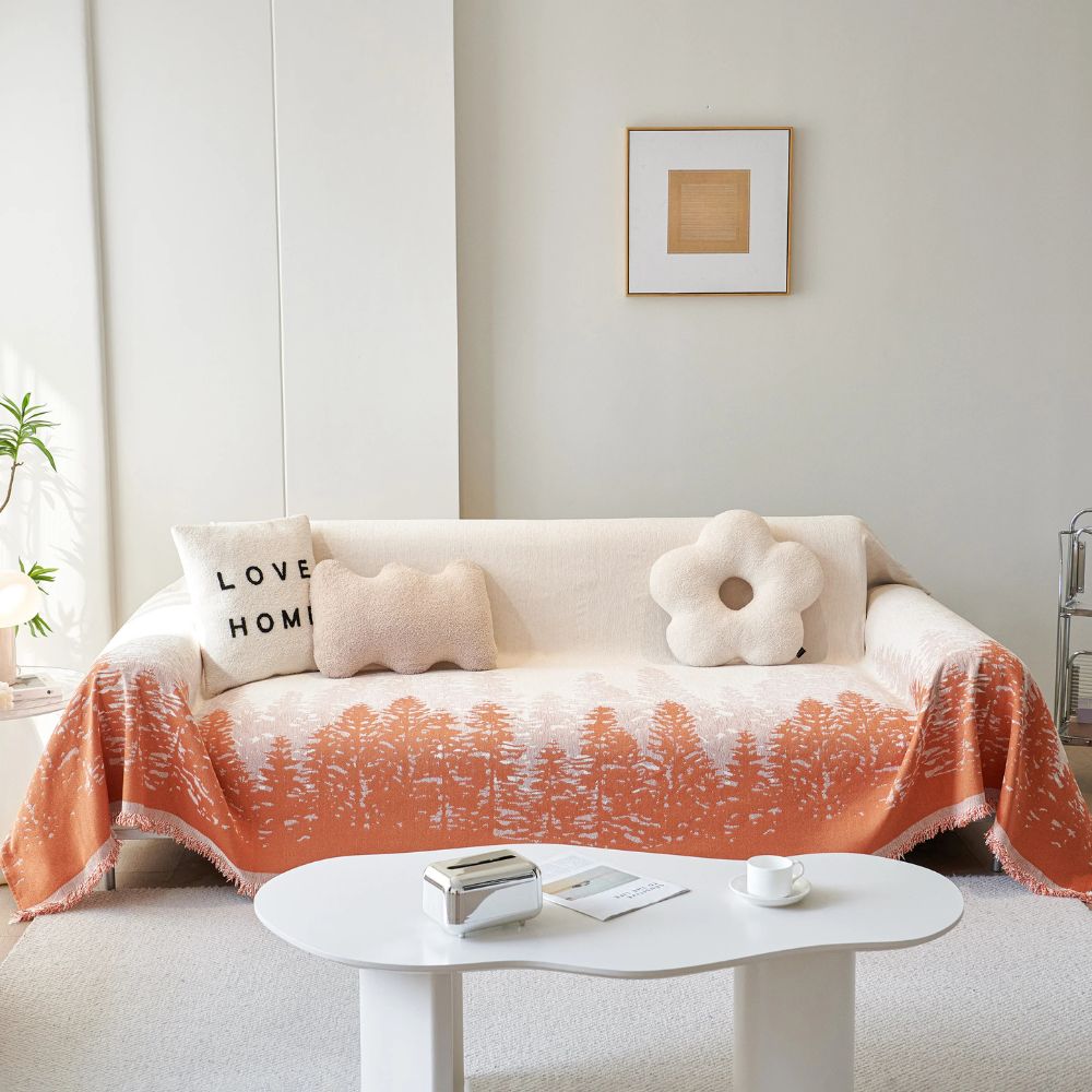 Tree Pattern Sofa Cover - Versatile Protection for Your Couch