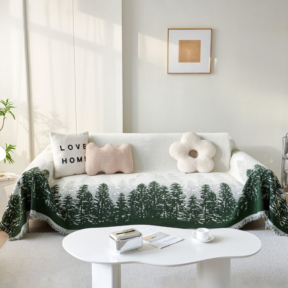Tree Pattern Sofa Cover - Versatile Protection for Your Couch