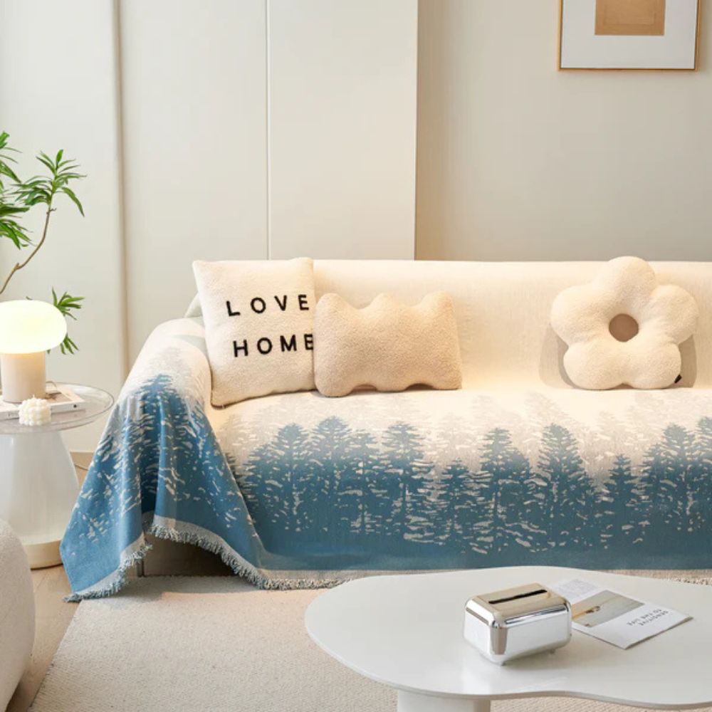 Tree Pattern Sofa Cover - Versatile Protection for Your Couch