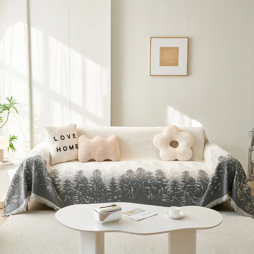 Tree Pattern Sofa Cover - Versatile Protection for Your Couch