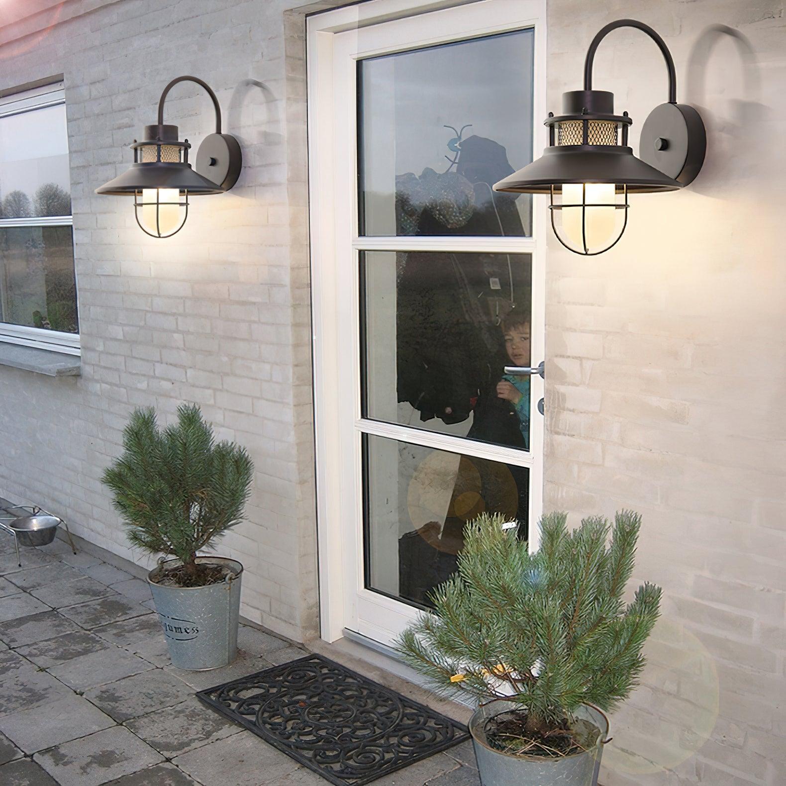Waterproof Industrial Wall Light for Outdoor Use