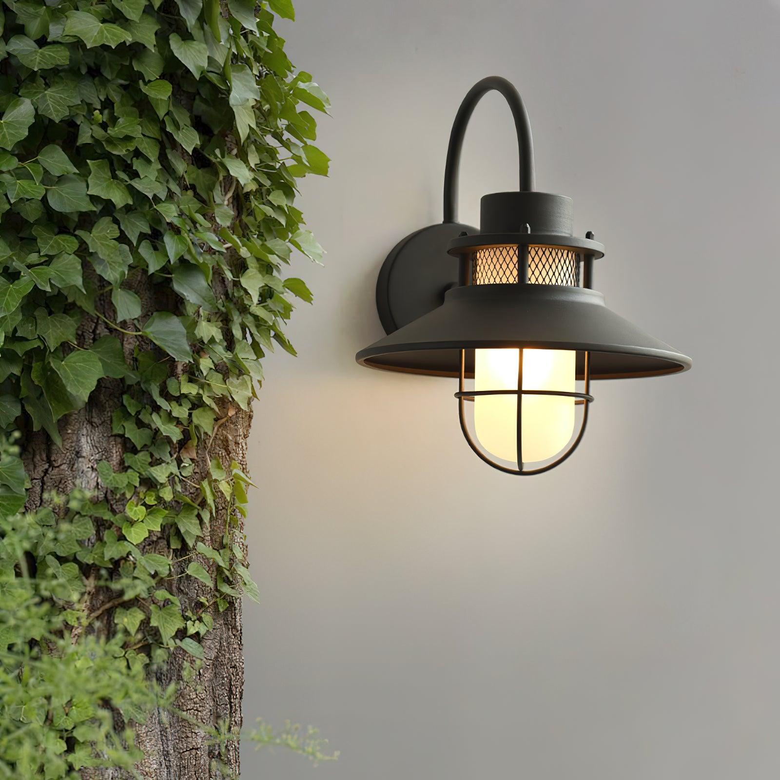 Waterproof Industrial Wall Light for Outdoor Use
