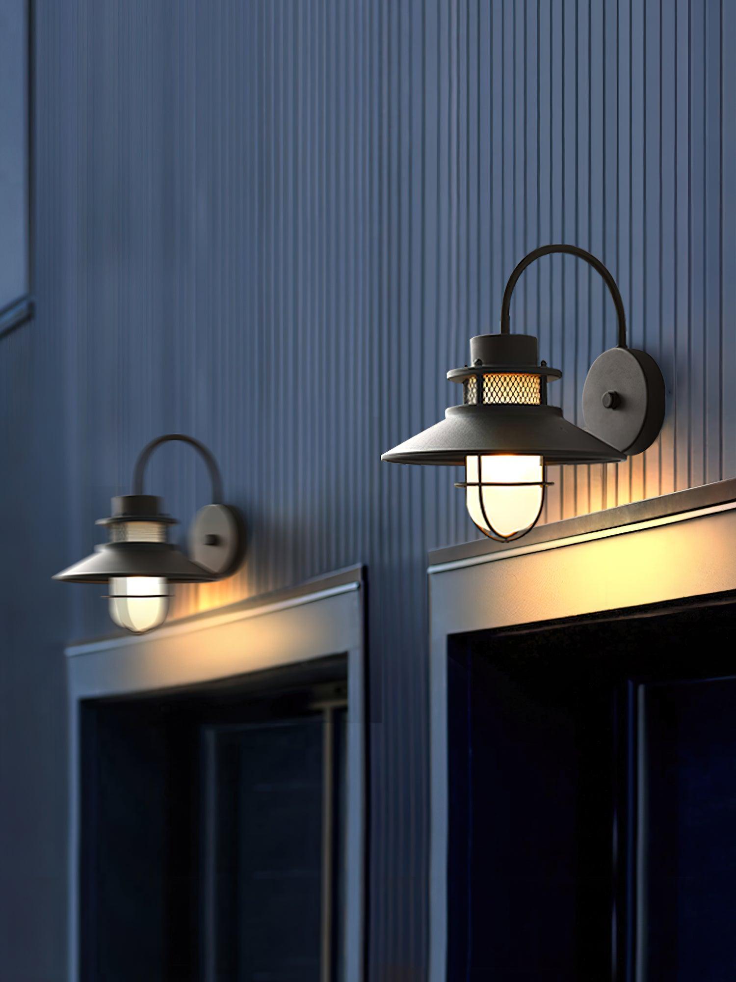 Waterproof Industrial Wall Light for Outdoor Use