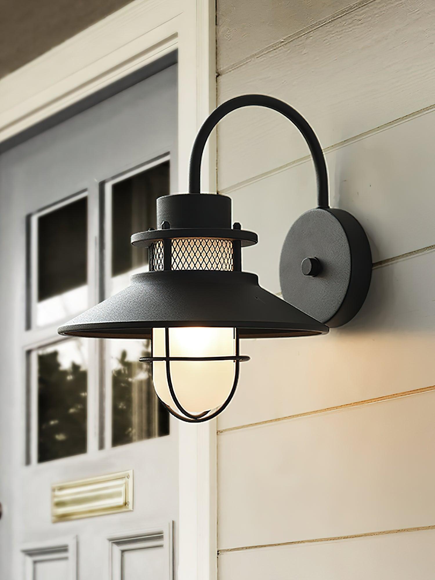 Waterproof Industrial Wall Light for Outdoor Use
