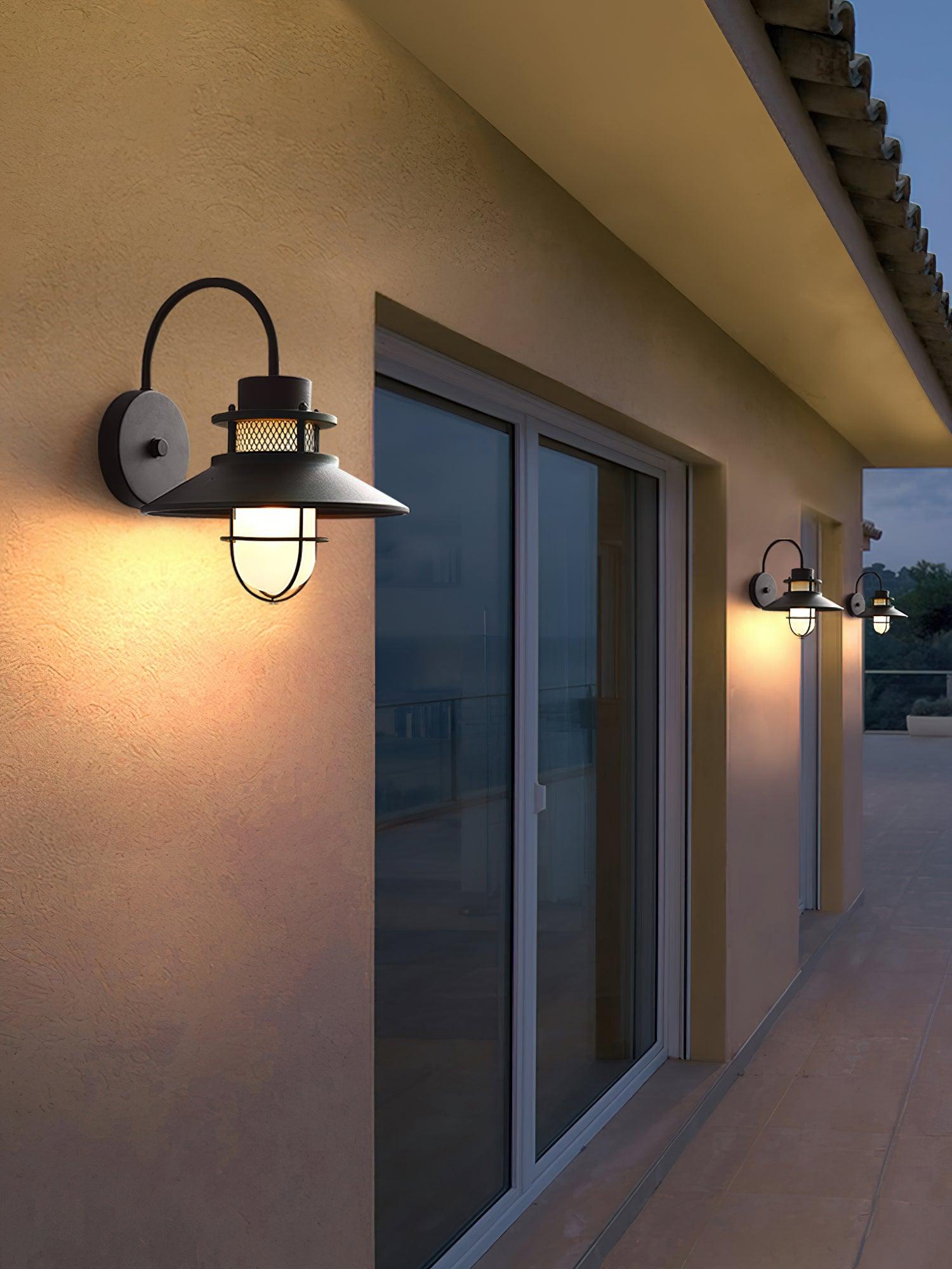 Waterproof Industrial Wall Light for Outdoor Use