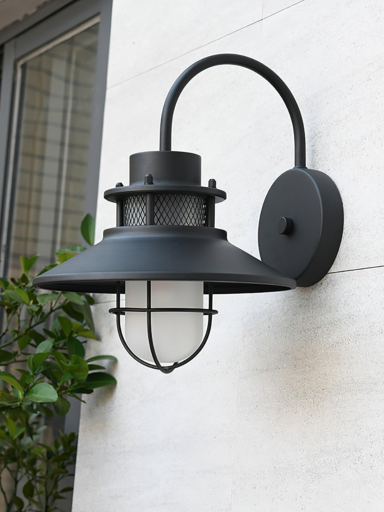 Waterproof Industrial Wall Light for Outdoor Use