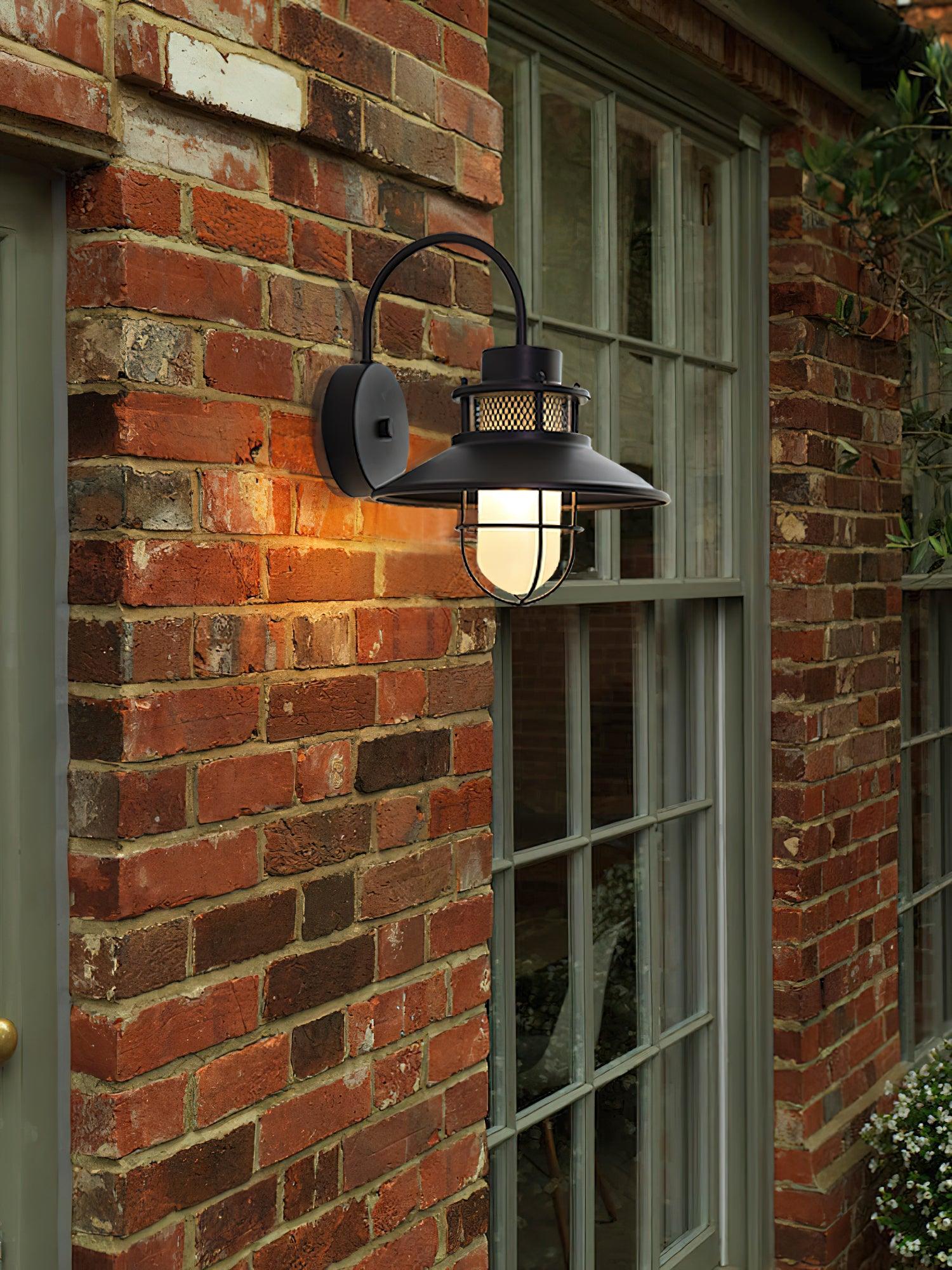 Waterproof Industrial Wall Light for Outdoor Use