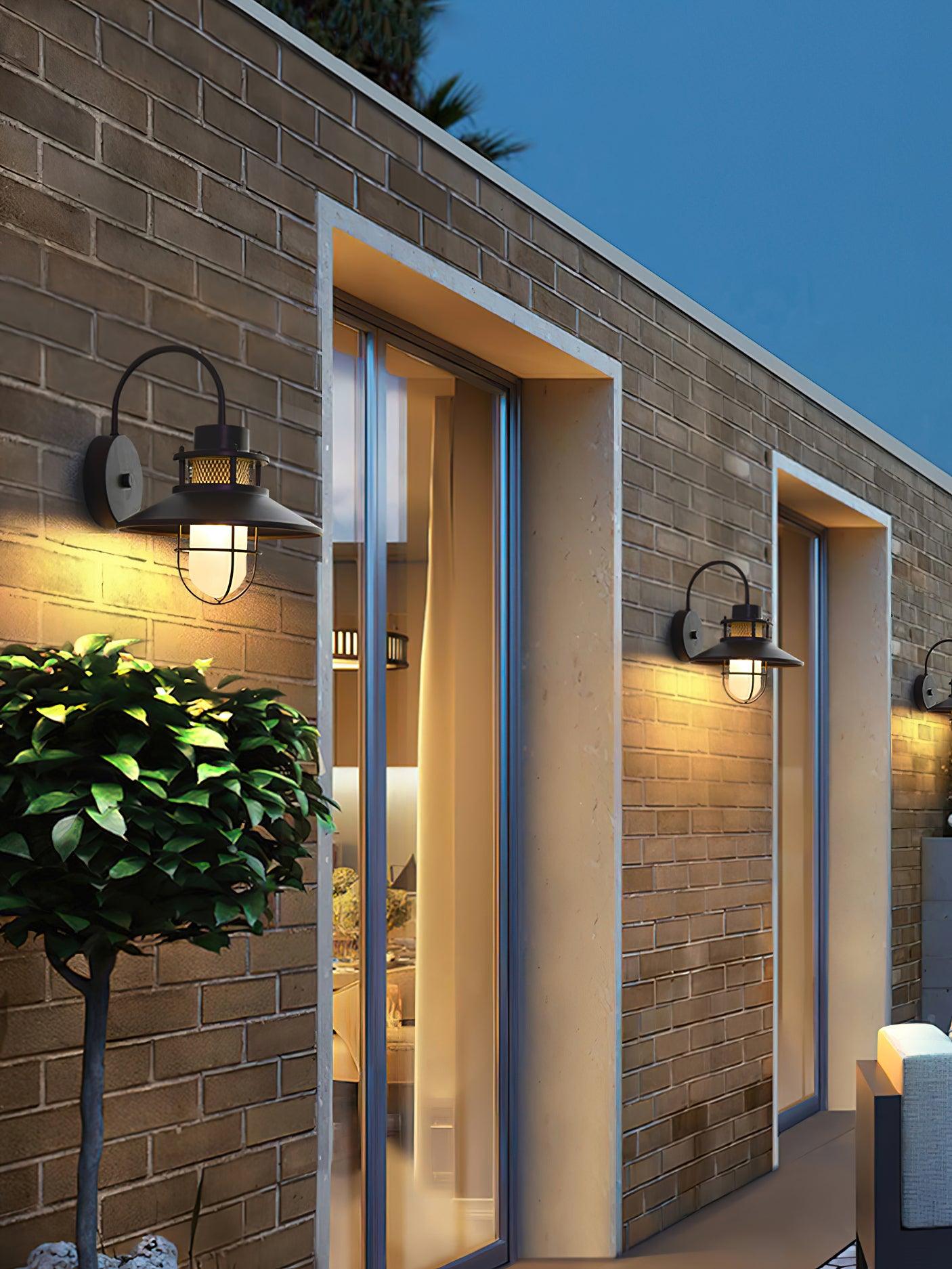 Waterproof Industrial Wall Light for Outdoor Use
