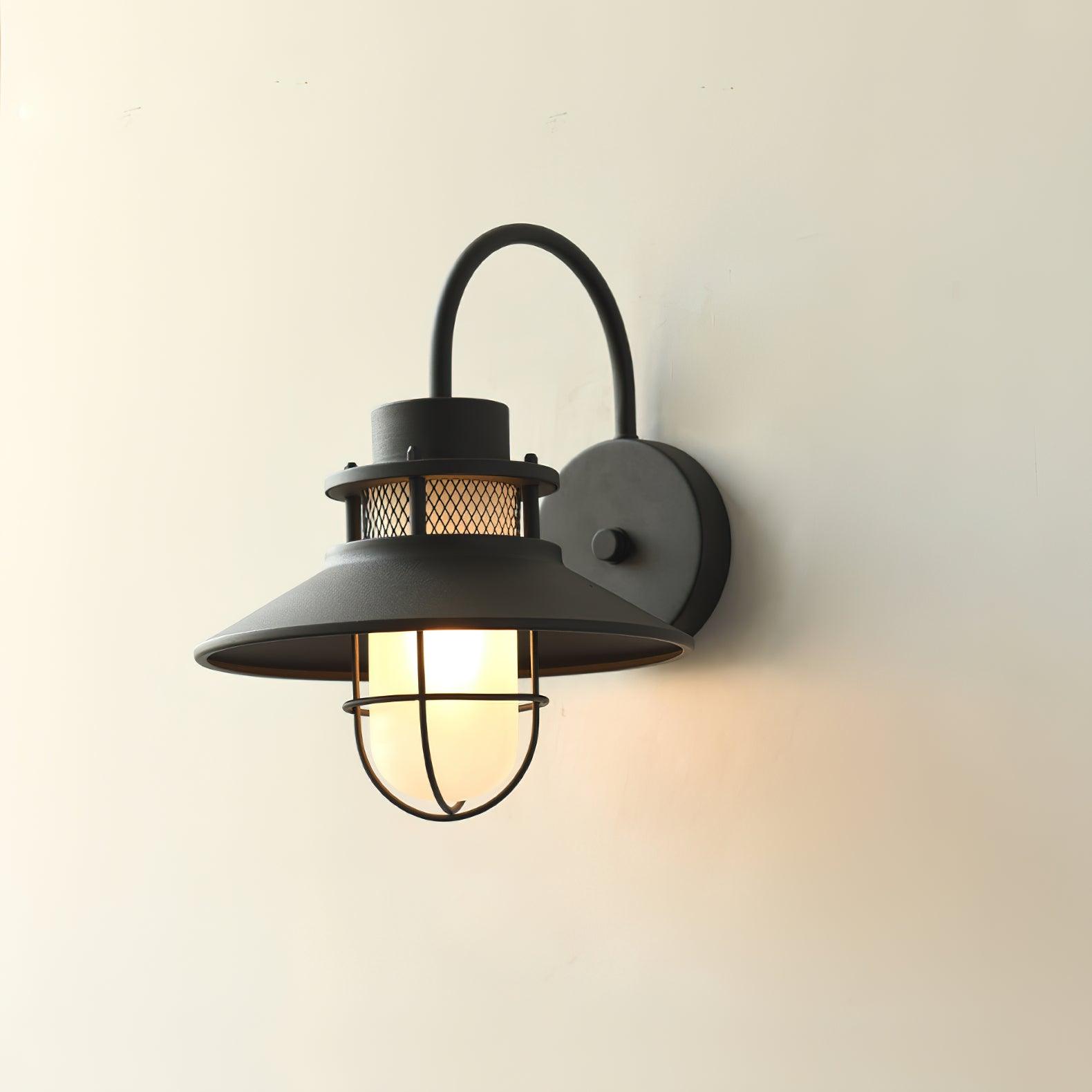 Waterproof Industrial Wall Light for Outdoor Use
