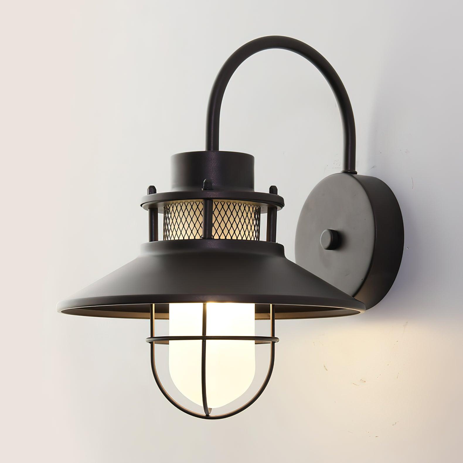 Waterproof Industrial Wall Light for Outdoor Use