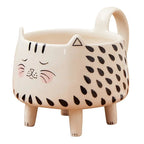 Whimsical Cat-Themed Oversized Coffee Cup