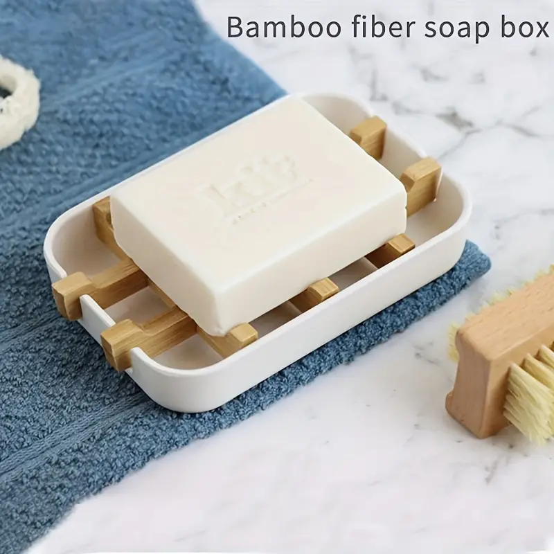 Elegance Eco-Friendly Soap Holder in Bamboo Design